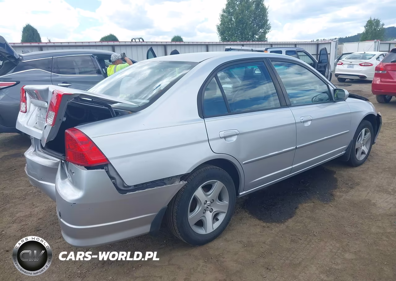 2004 Honda Civic Ex VIN:2HGES26764H545915 - 4