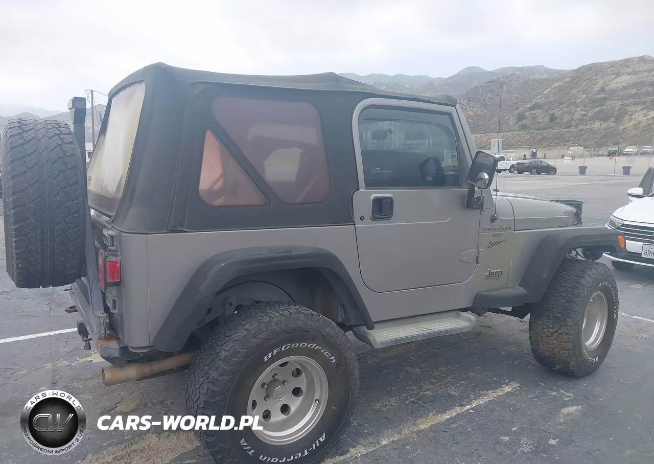 2001 Jeep Wrangler Sport VIN:1J4FA49591P314266 - 14