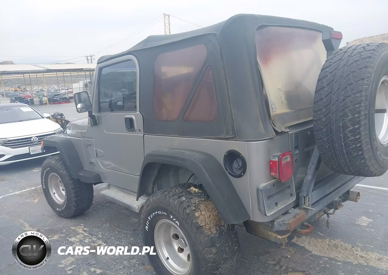 2001 Jeep Wrangler Sport VIN:1J4FA49591P314266 - 15