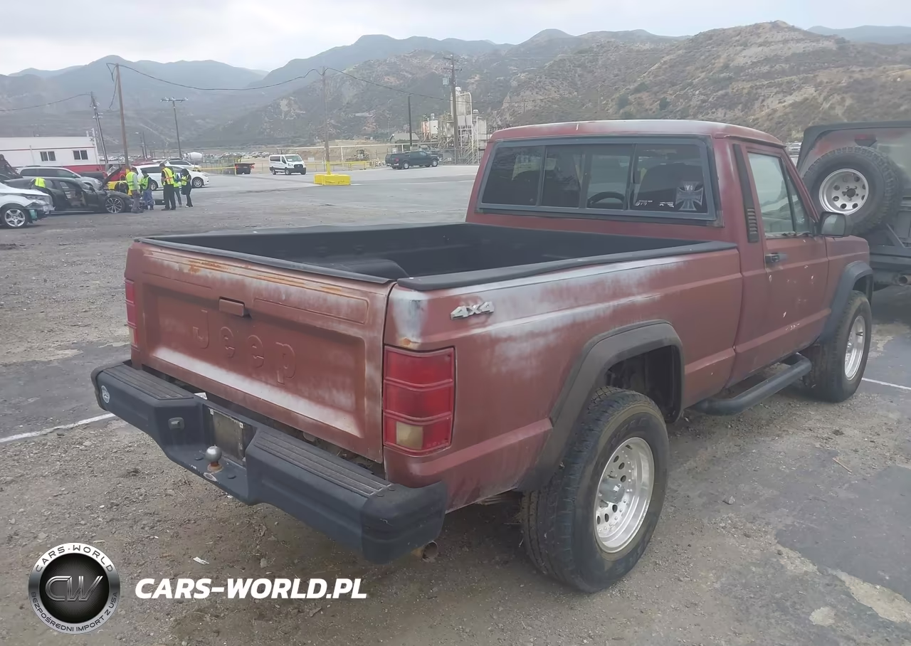 1987 Jeep Comanche VIN:1JTML6312HT071970 - 4