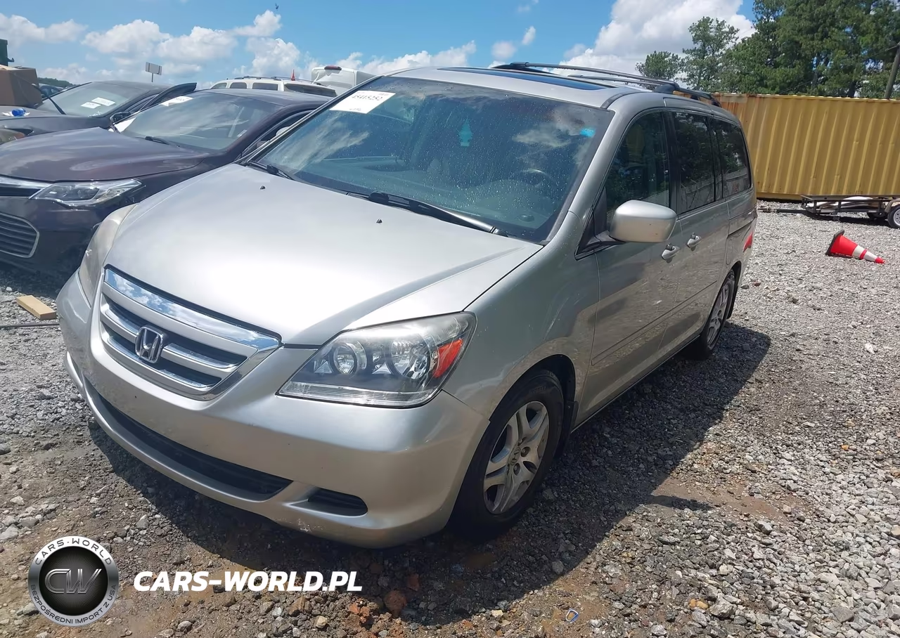 2007 Honda Odyssey Ex-L VIN:5FNRL387X7B406591 - 2