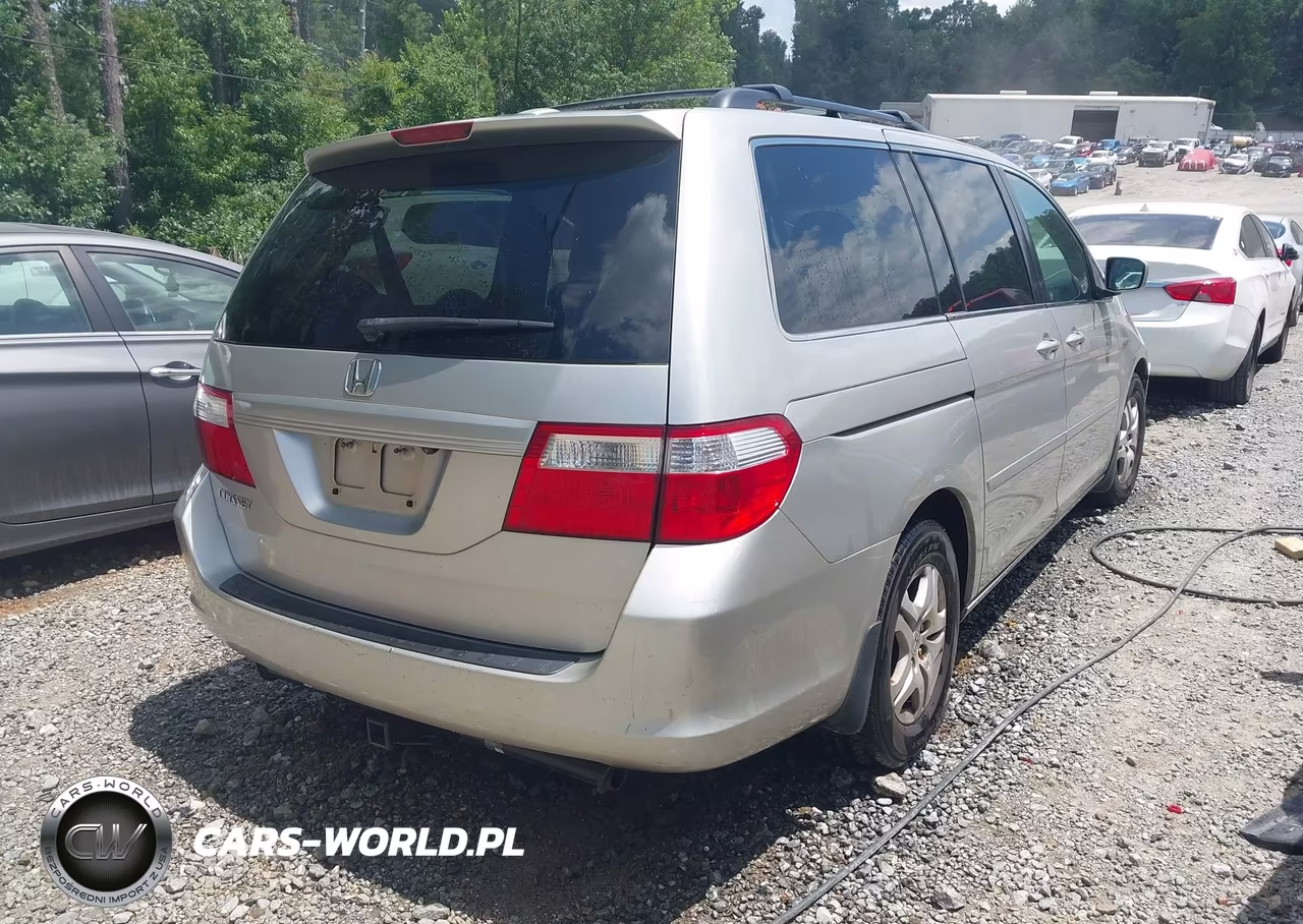 2007 Honda Odyssey Ex-L VIN:5FNRL387X7B406591 - 4