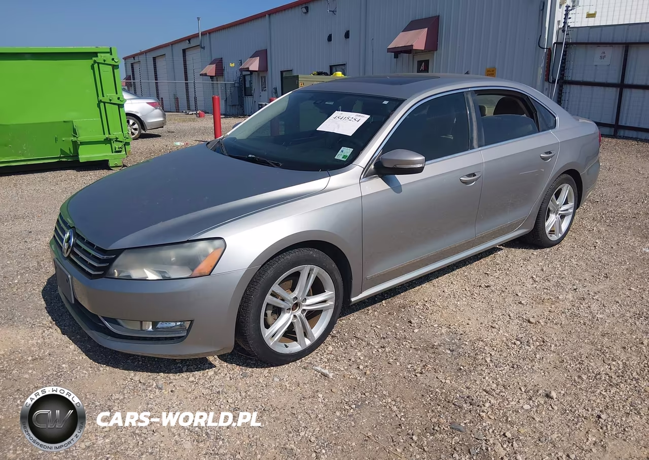 2014 Volkswagen Passat 2.0L Tdi Sel Premium VIN:1VWCN7A38EC084605 - 2