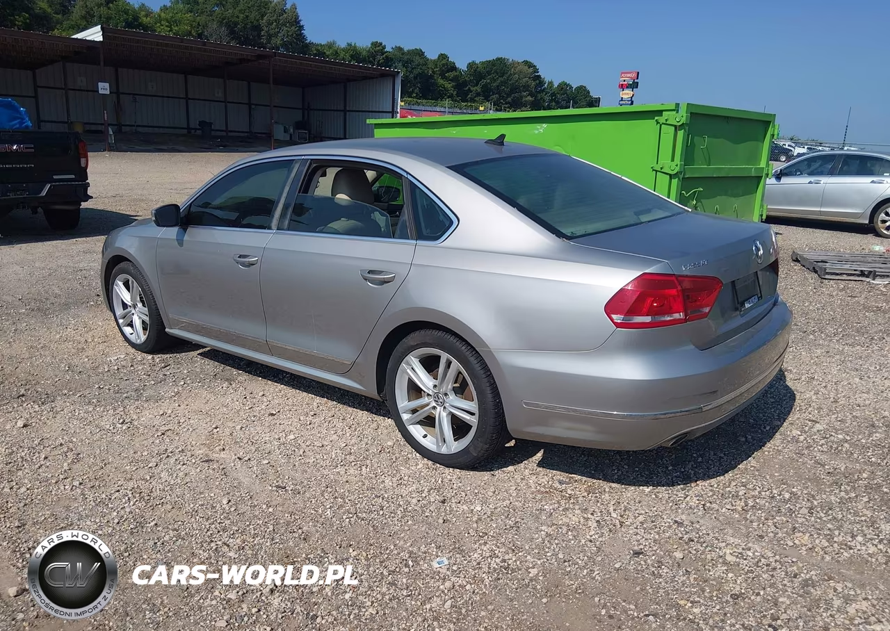 2014 Volkswagen Passat 2.0L Tdi Sel Premium VIN:1VWCN7A38EC084605 - 3