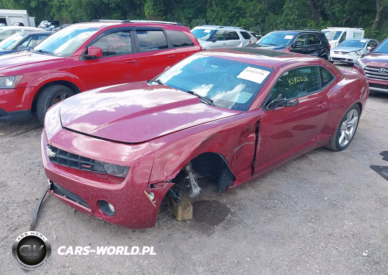 2012 Chevrolet Camaro 2Lt VIN:2G1FC1E38C9193575 - 2