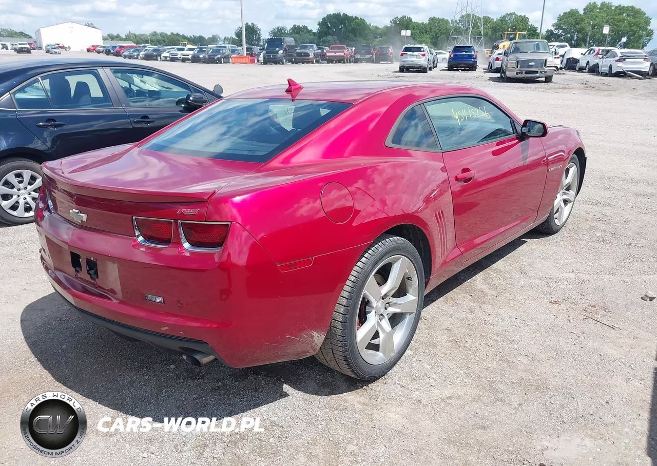 2012 Chevrolet Camaro 2Lt VIN:2G1FC1E38C9193575 - 4