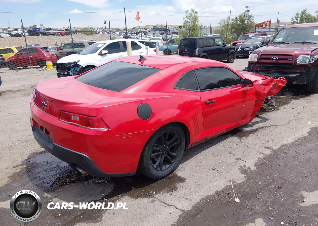 2015 Chevrolet Camaro 2Ls VIN:2G1FB1E30F9117372 - 4