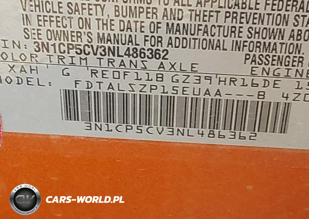 2022 Nissan Kicks Sv Xtronic Cvt VIN:3N1CP5CV3NL486362 - 9