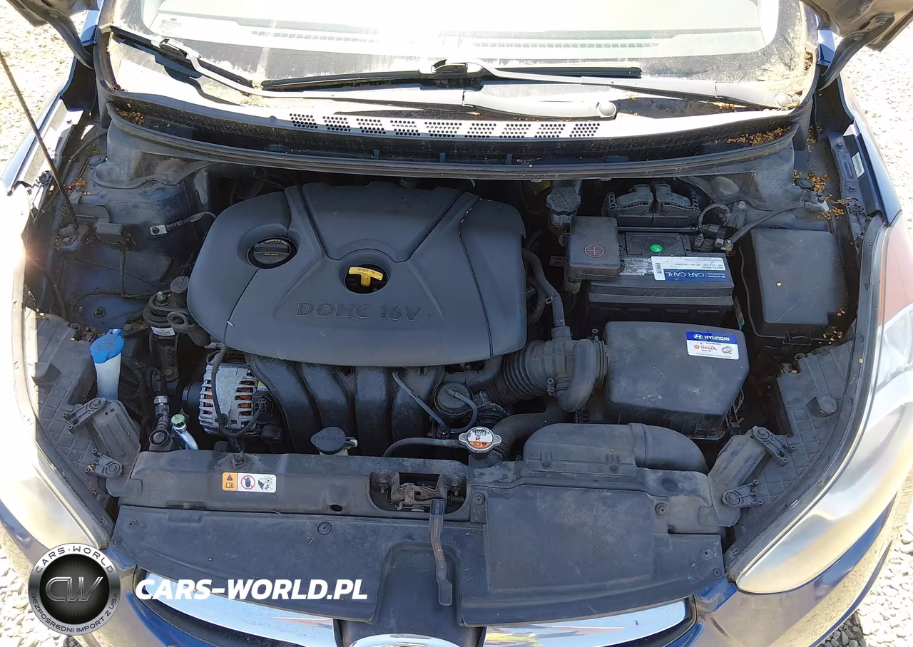 2013 Hyundai Elantra Gls VIN:KMHDH4AE8DU732723 - 10