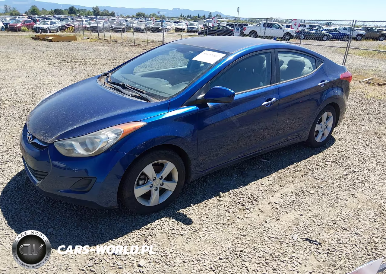2013 Hyundai Elantra Gls VIN:KMHDH4AE8DU732723 - 2