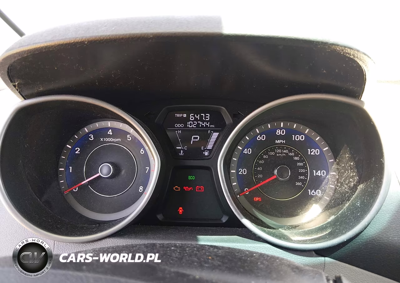 2013 Hyundai Elantra Gls VIN:KMHDH4AE8DU732723 - 7