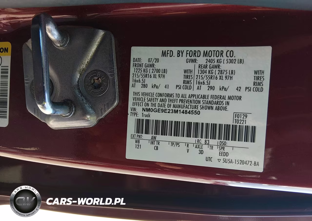 2021 Ford Transit Connect Xl Passenger VIN:NM0GE9E23M1484550 - 9