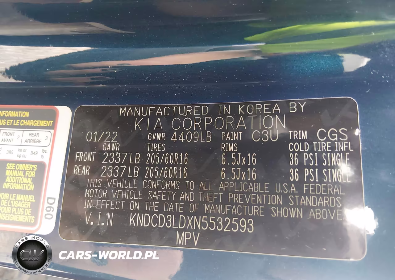 2022 Kia Niro Plug-In Hybrid Ex VIN:KNDCD3LDXN5532593 - 9