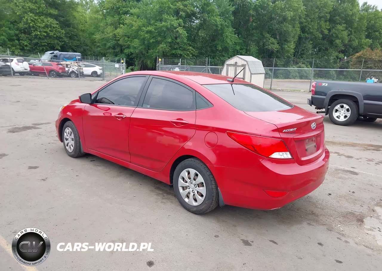 2016 Hyundai Accent Se VIN:KMHCT4AE2GU158618 - 3