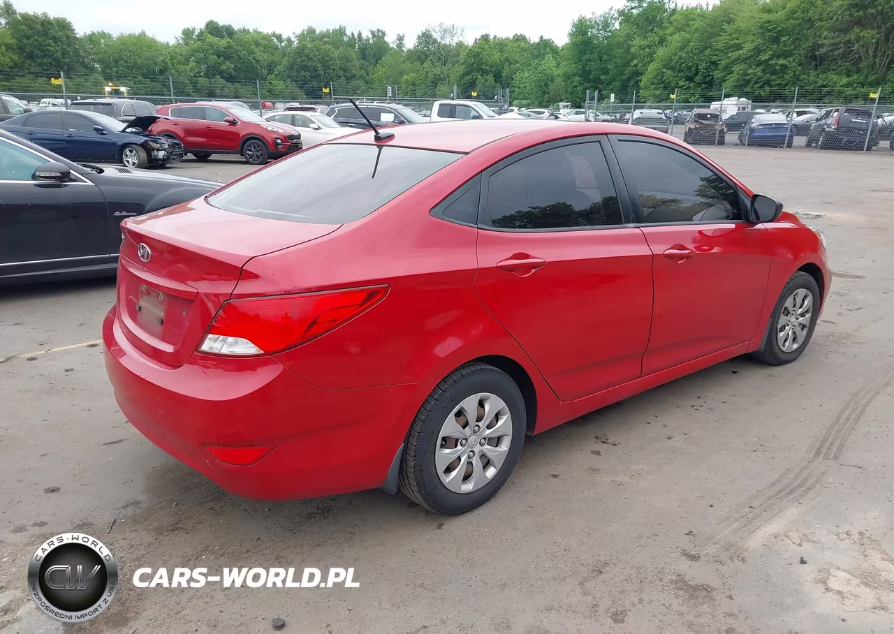 2016 Hyundai Accent Se VIN:KMHCT4AE2GU158618 - 4
