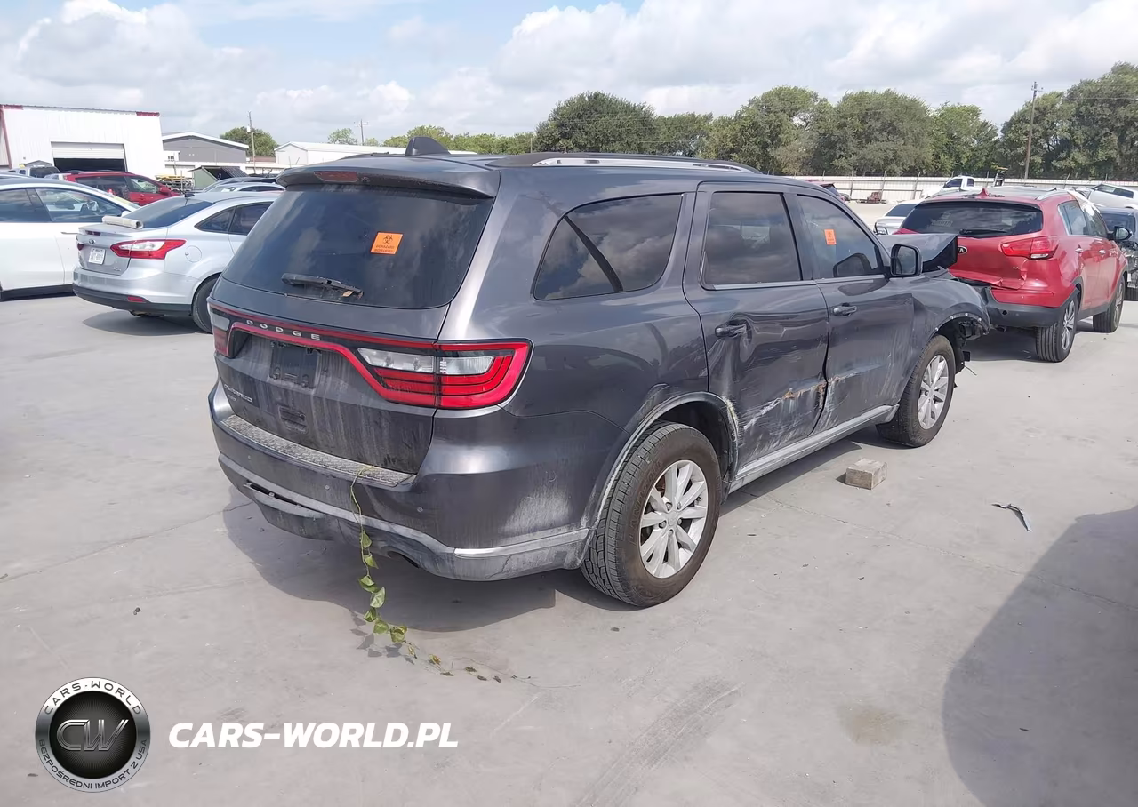 2015 Dodge Durango Sxt VIN:1C4RDJAG7FC709772 - 4