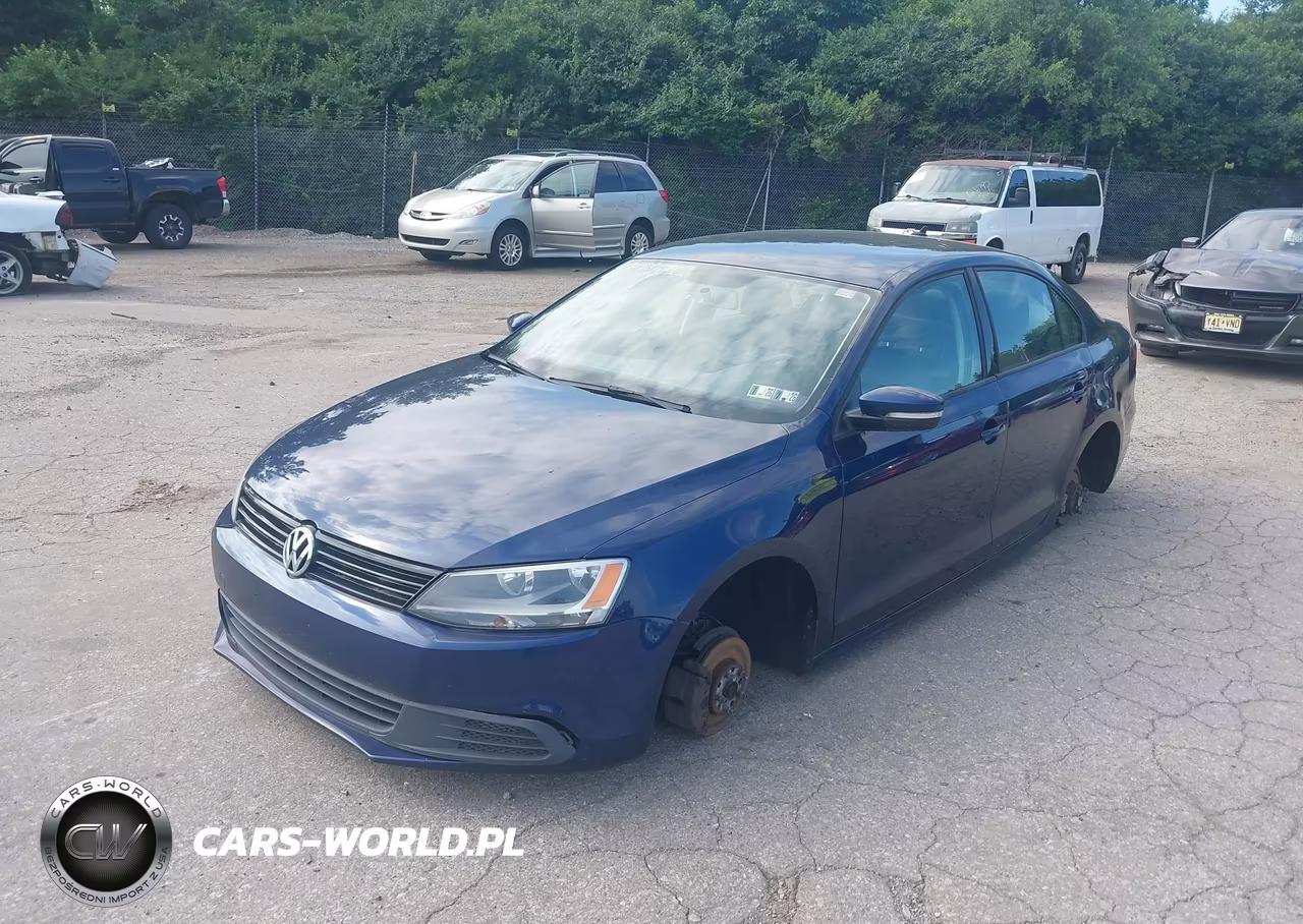 2014 Volkswagen Jetta 1.8T Se VIN:3VWD17AJ4EM371601 - 2