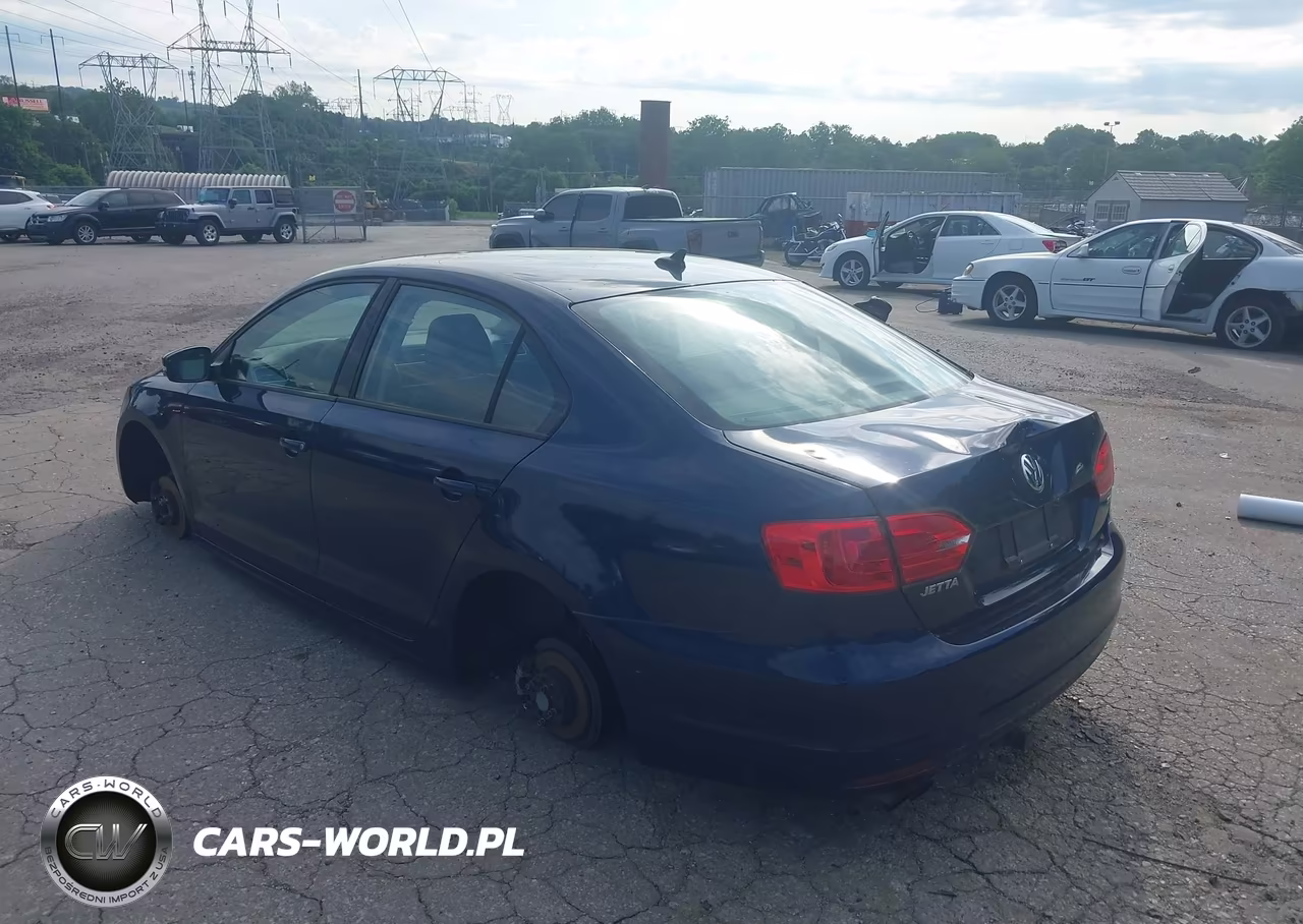 2014 Volkswagen Jetta 1.8T Se VIN:3VWD17AJ4EM371601 - 3