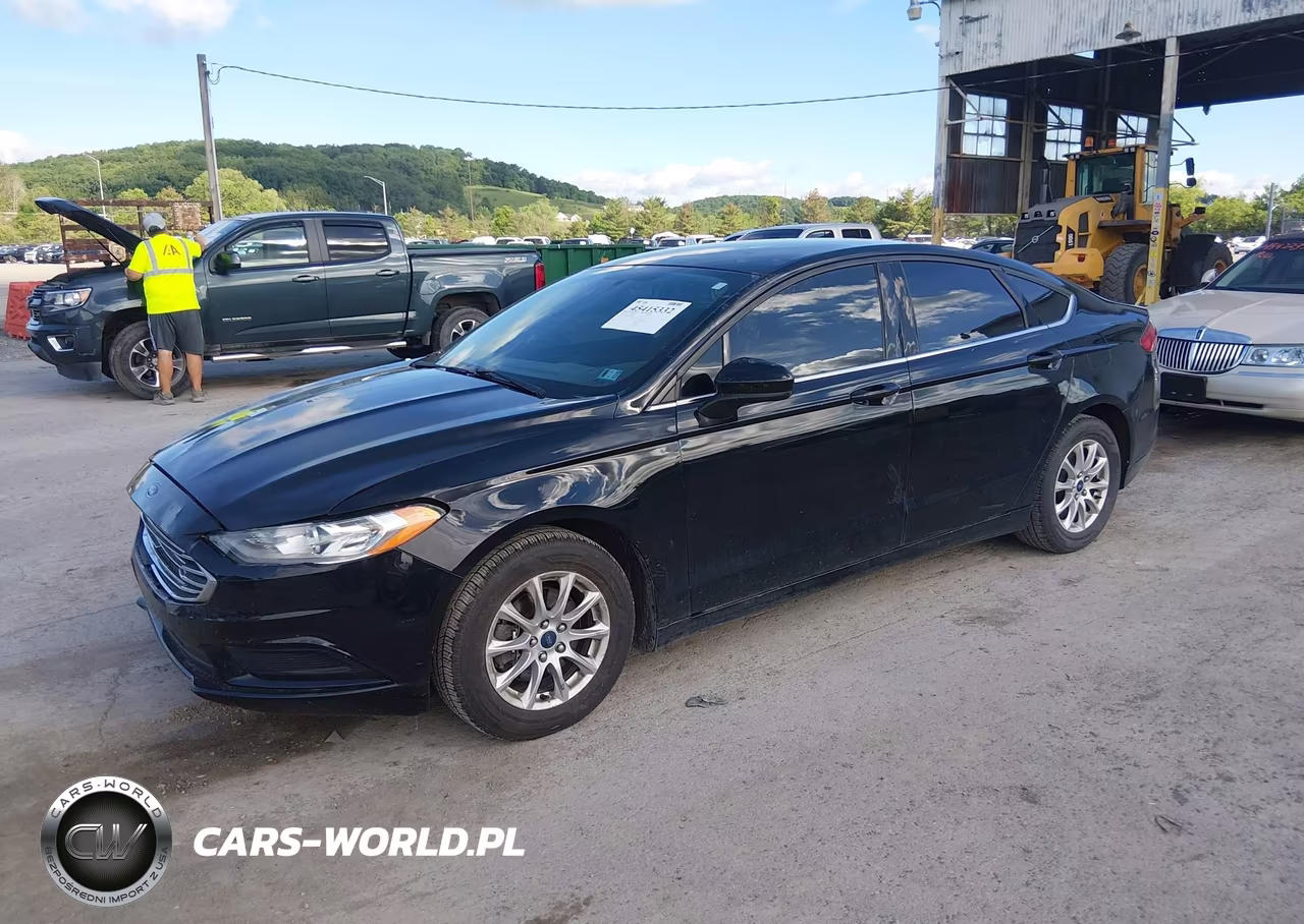 2017 Ford Fusion S VIN:3FA6P0G71HR338906 - 2