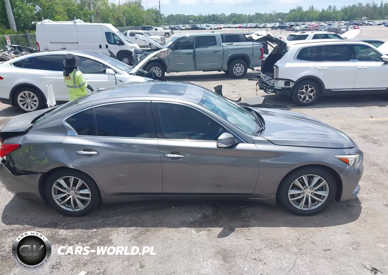 2014 Infiniti Q50 Premium VIN:JN1BV7AR7EM687688 - 14