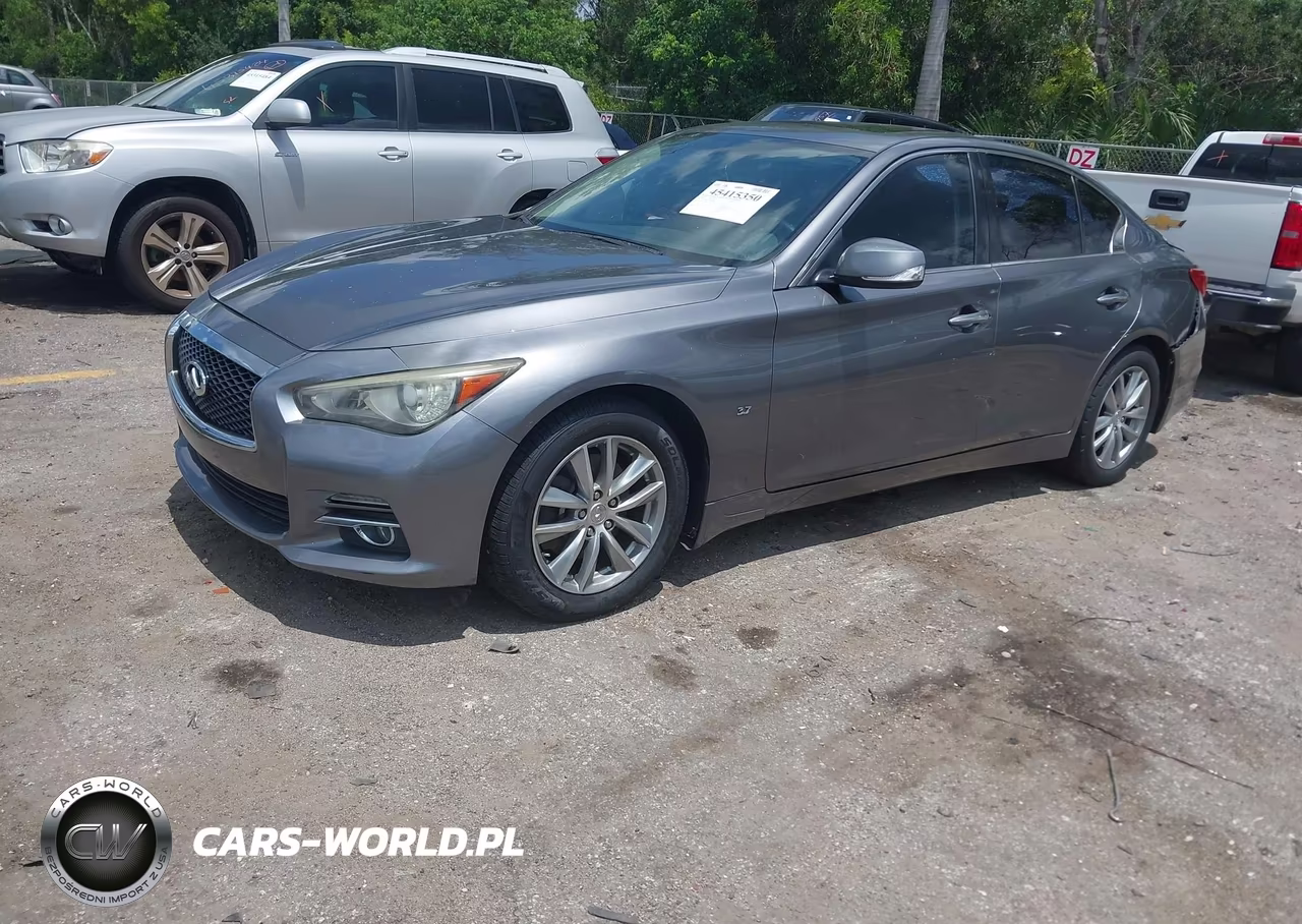 2014 Infiniti Q50 Premium VIN:JN1BV7AR7EM687688 - 2