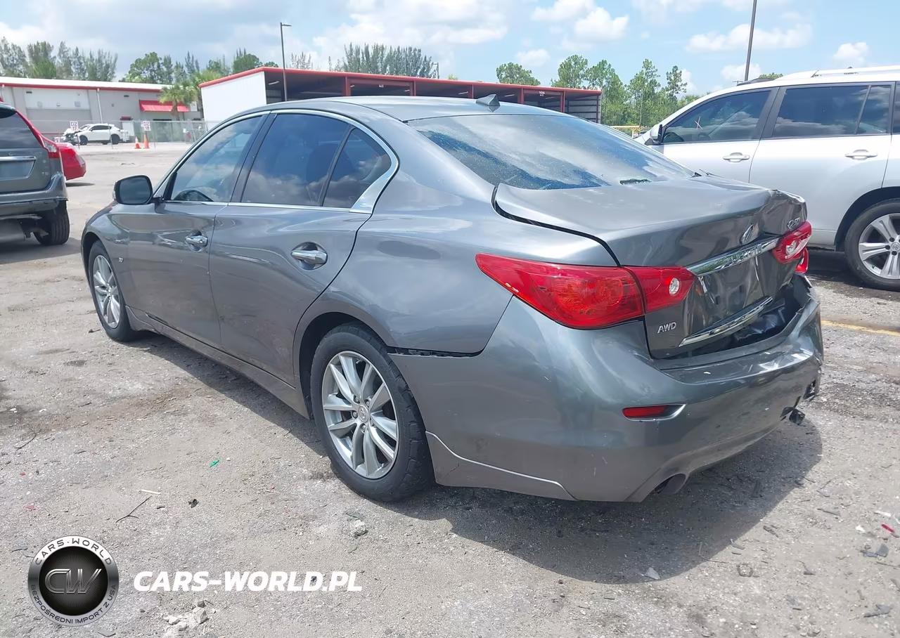 2014 Infiniti Q50 Premium VIN:JN1BV7AR7EM687688 - 3