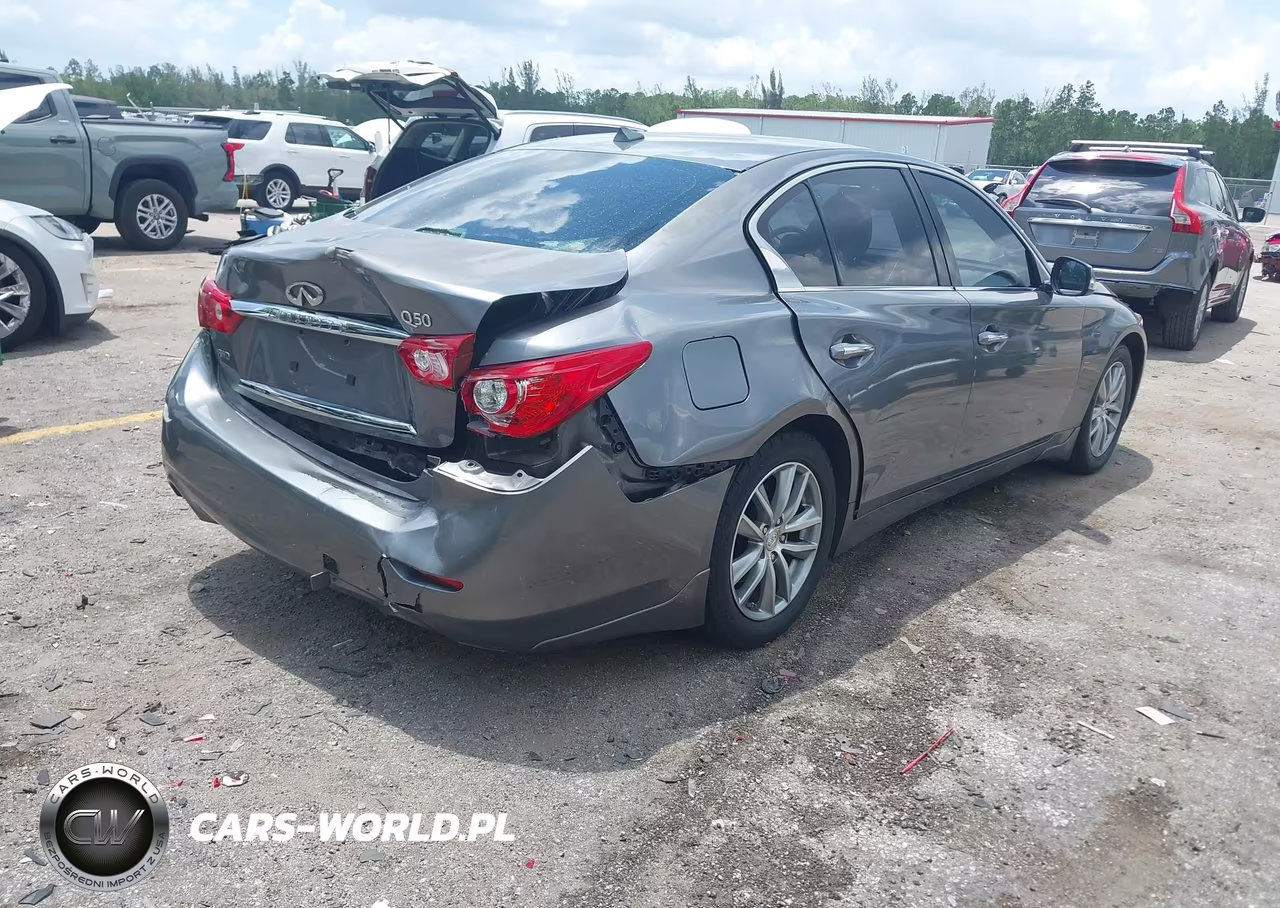 2014 Infiniti Q50 Premium VIN:JN1BV7AR7EM687688 - 4