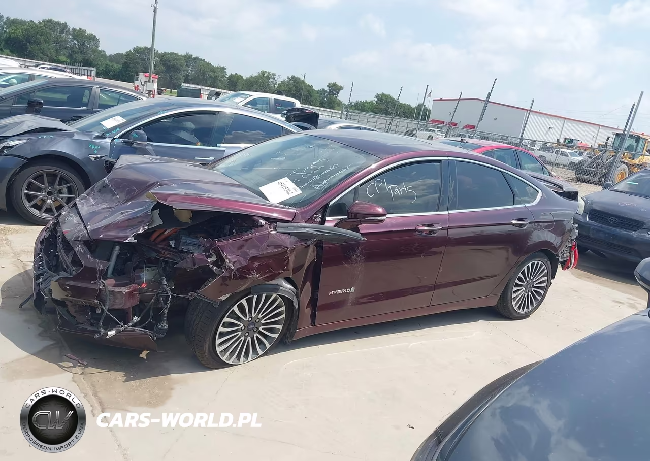 2017 Ford Fusion Hybrid Titanium VIN:3FA6P0RU9HR267859 - 13
