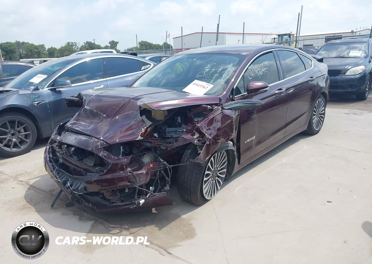 2017 Ford Fusion Hybrid Titanium VIN:3FA6P0RU9HR267859 - 2