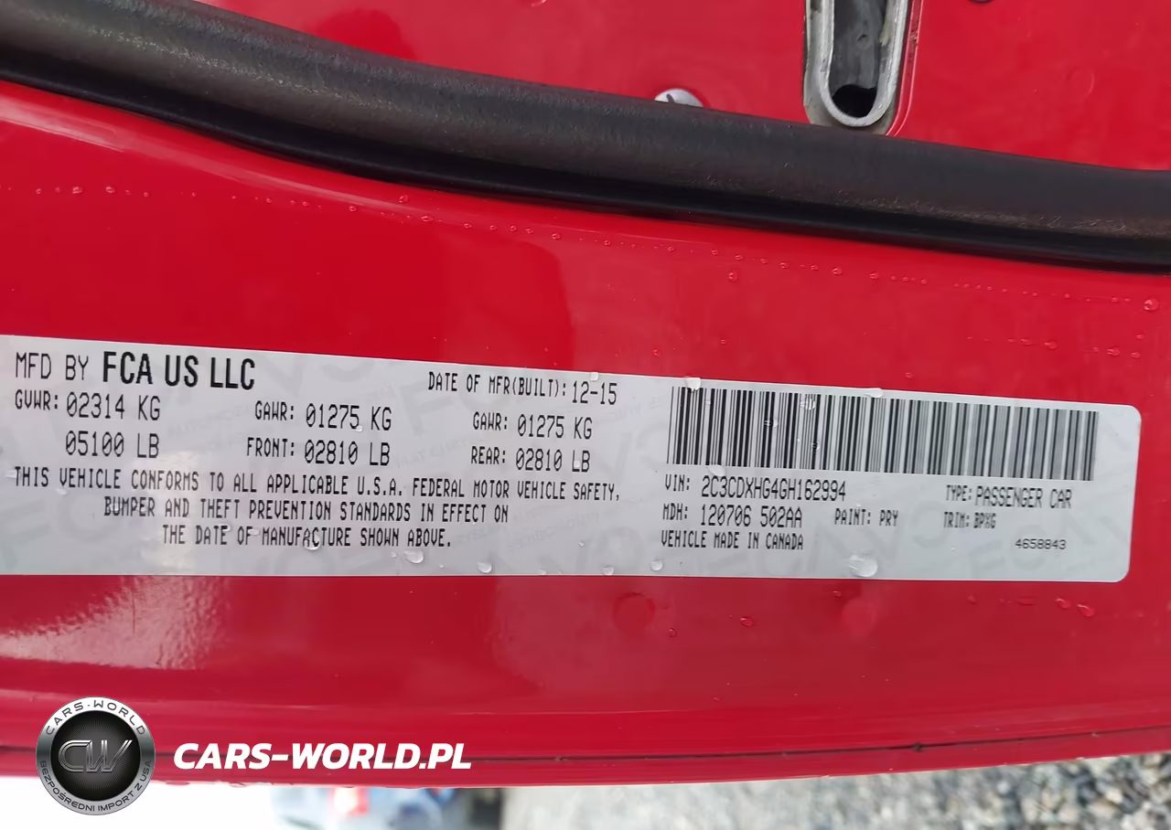 2016 Dodge Charger Sxt VIN:2C3CDXHG4GH162994 - 9