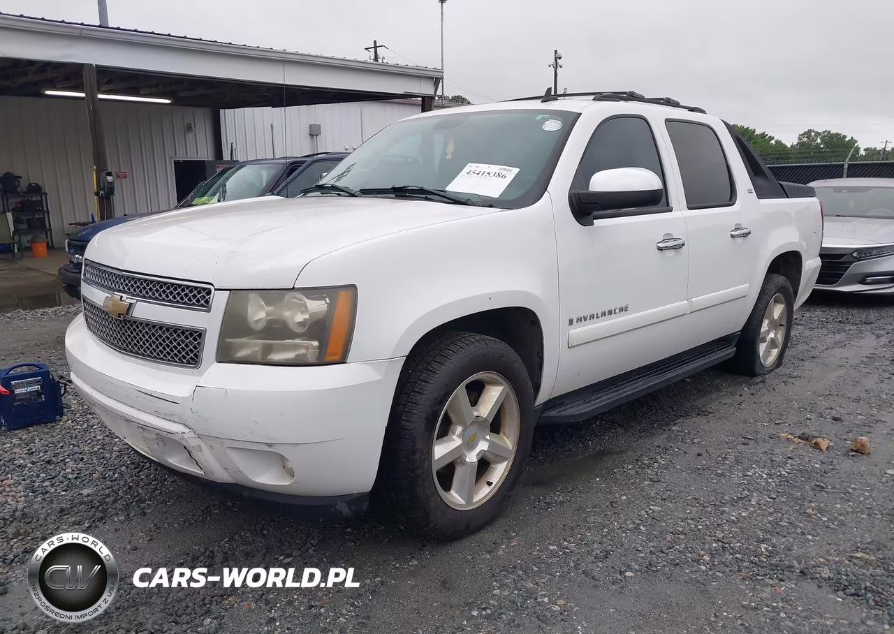 2008 Chevrolet Avalanche 1500 Ltz VIN:3GNEC12098G145035 - 2