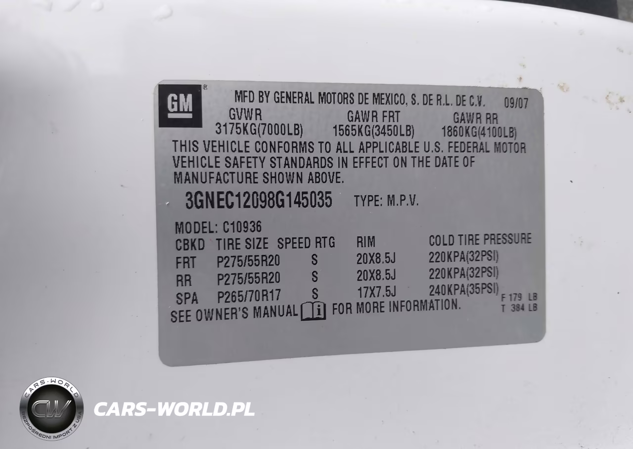 2008 Chevrolet Avalanche 1500 Ltz VIN:3GNEC12098G145035 - 9