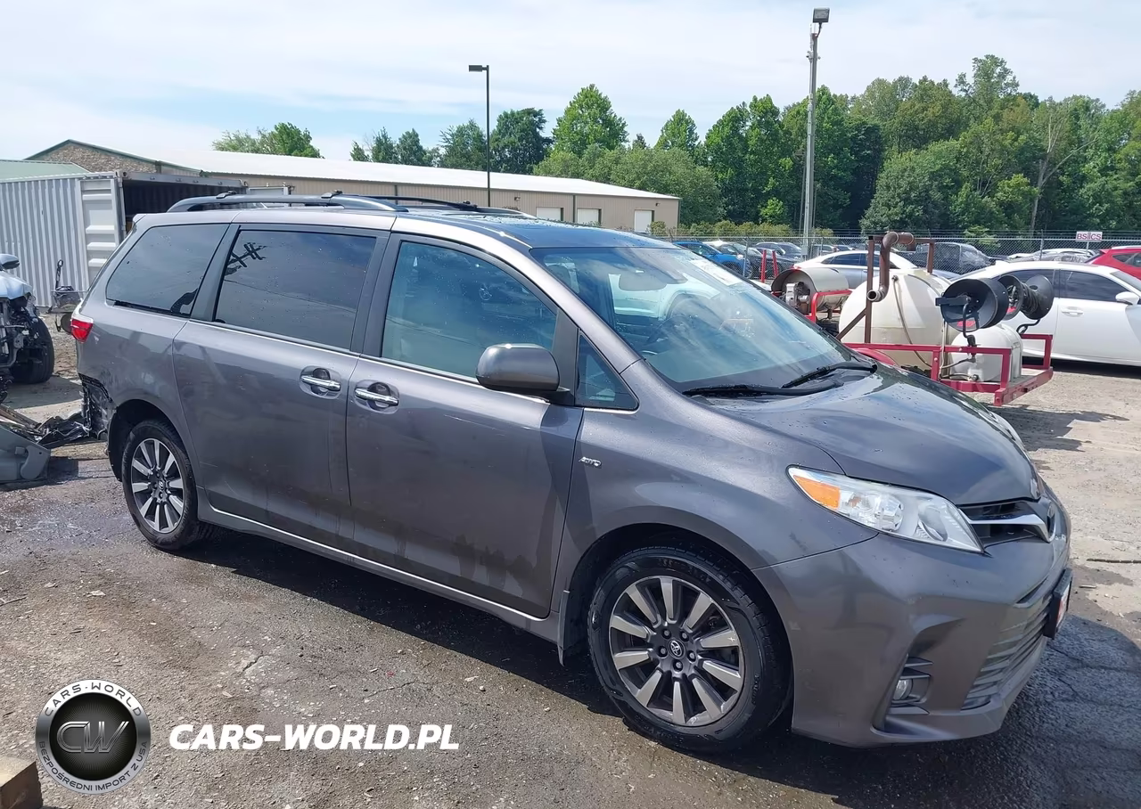 2018 Toyota Sienna Xle Premium 7 Passenger