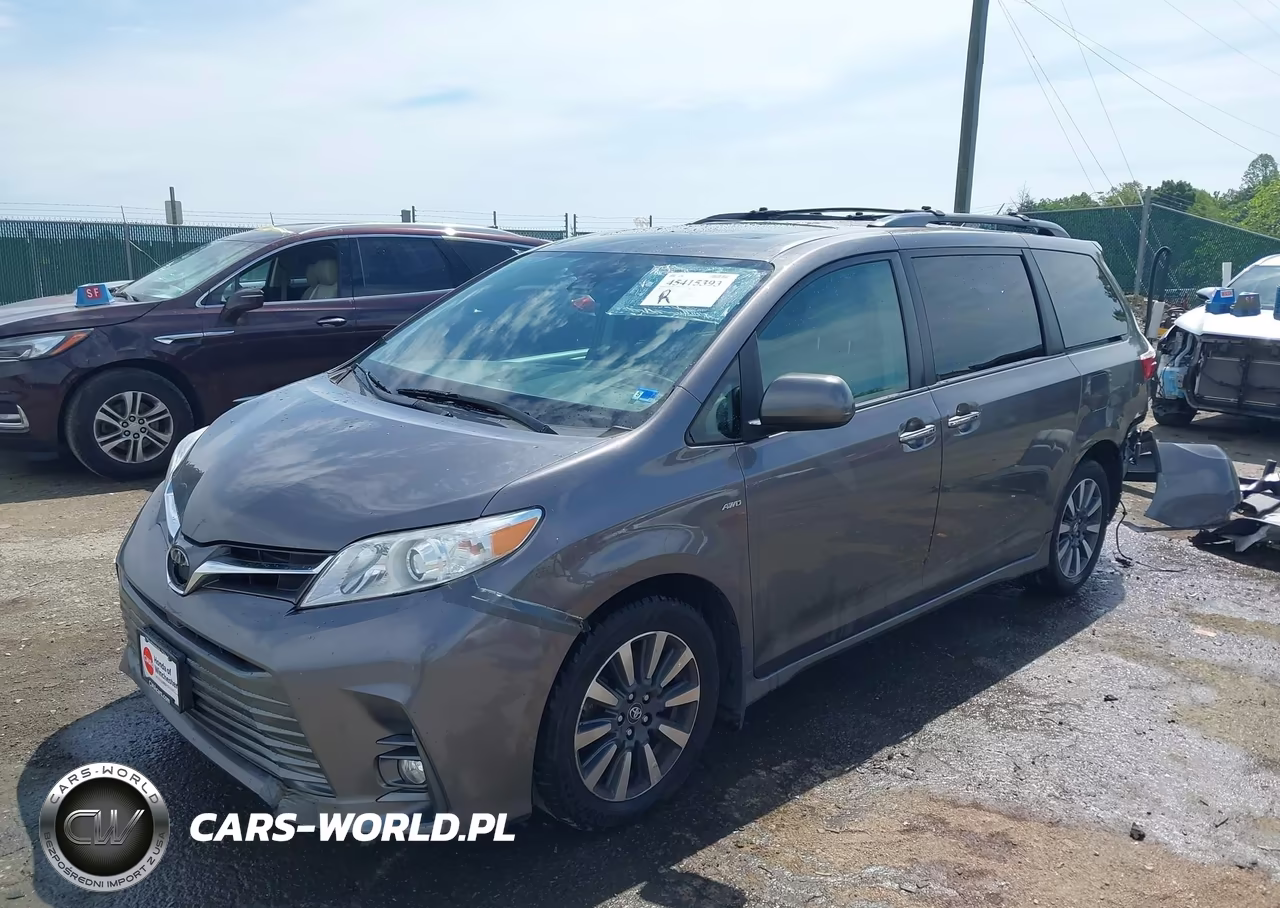 2018 Toyota Sienna Xle Premium 7 Passenger VIN:5TDDZ3DC3JS192056 - 2