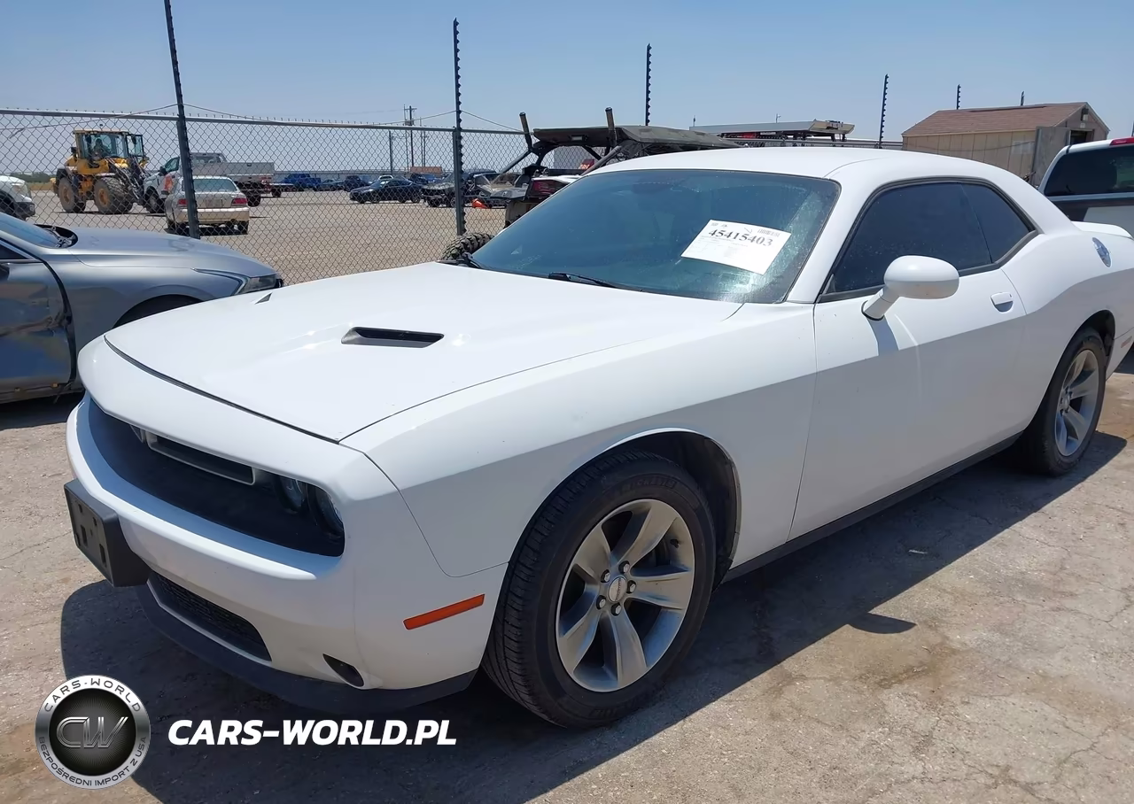 2019 Dodge Challenger Sxt VIN:2C3CDZAG6KH616001 - 2