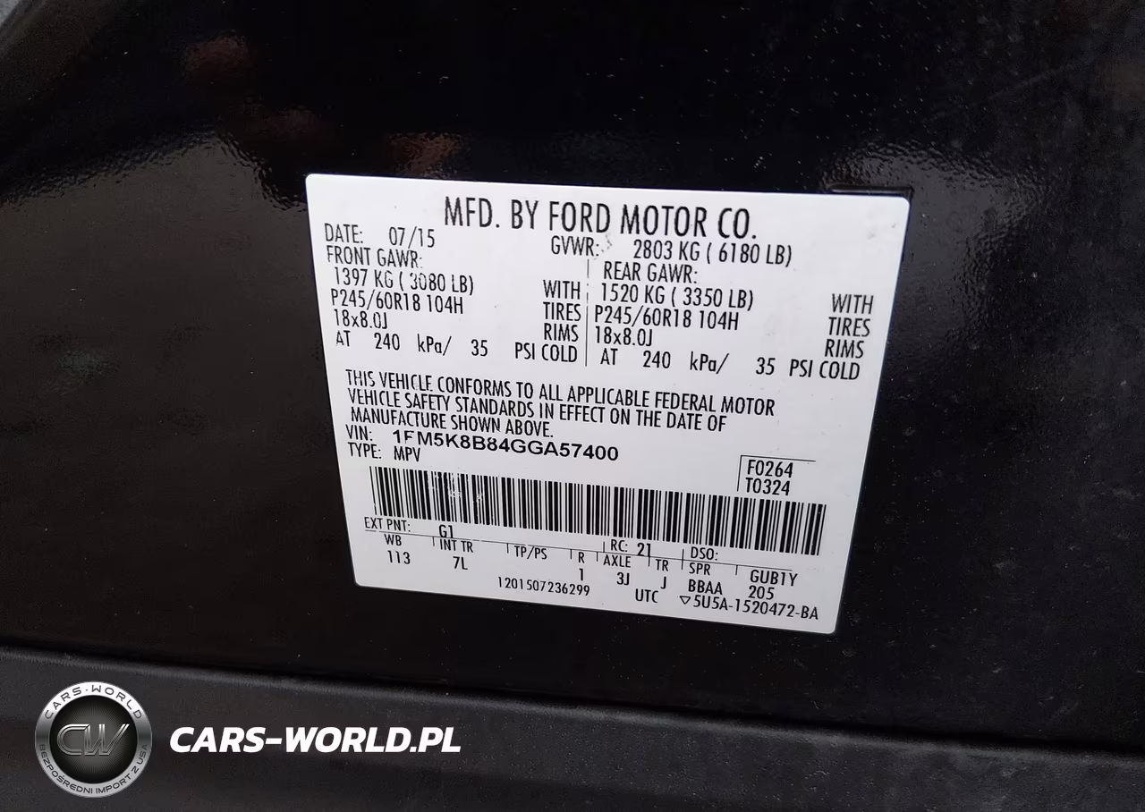 2016 Ford Explorer VIN:1FM5K8B84GGA57400 - 9