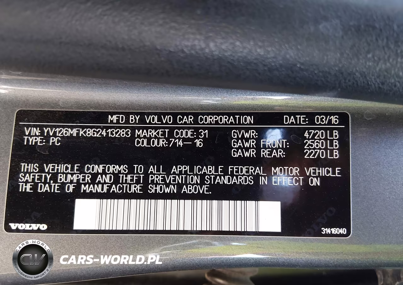 2016 Volvo S60 T5 Drive-E Premier VIN:YV126MFK8G2413283 - 9