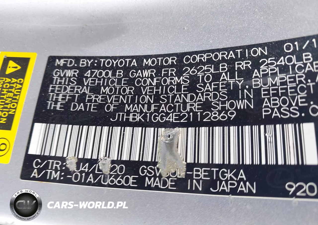 2014 Lexus Es 350 VIN:JTHBK1GG4E2112869 - 9
