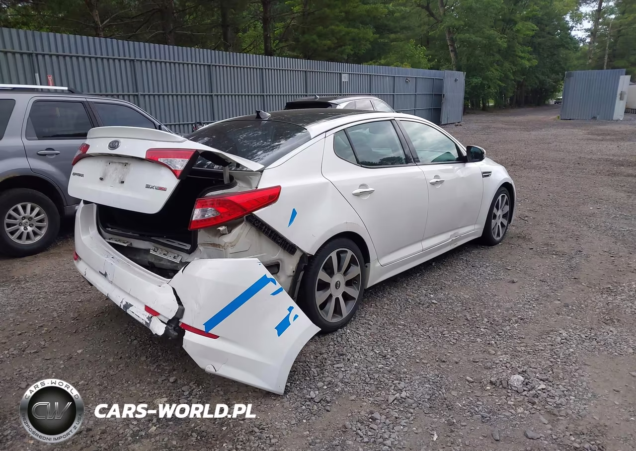 2011 Kia Optima Sx VIN:KNAGR4A64B5142501 - 4