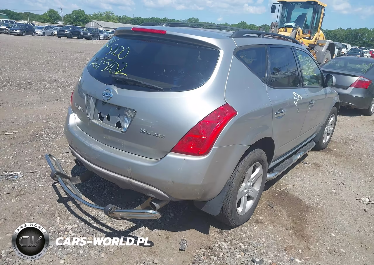 2005 Nissan Murano Sl VIN:JN8AZ08W15W435816 - 4