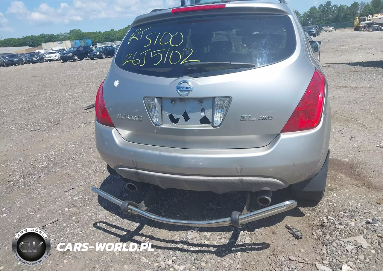 2005 Nissan Murano Sl VIN:JN8AZ08W15W435816 - 6