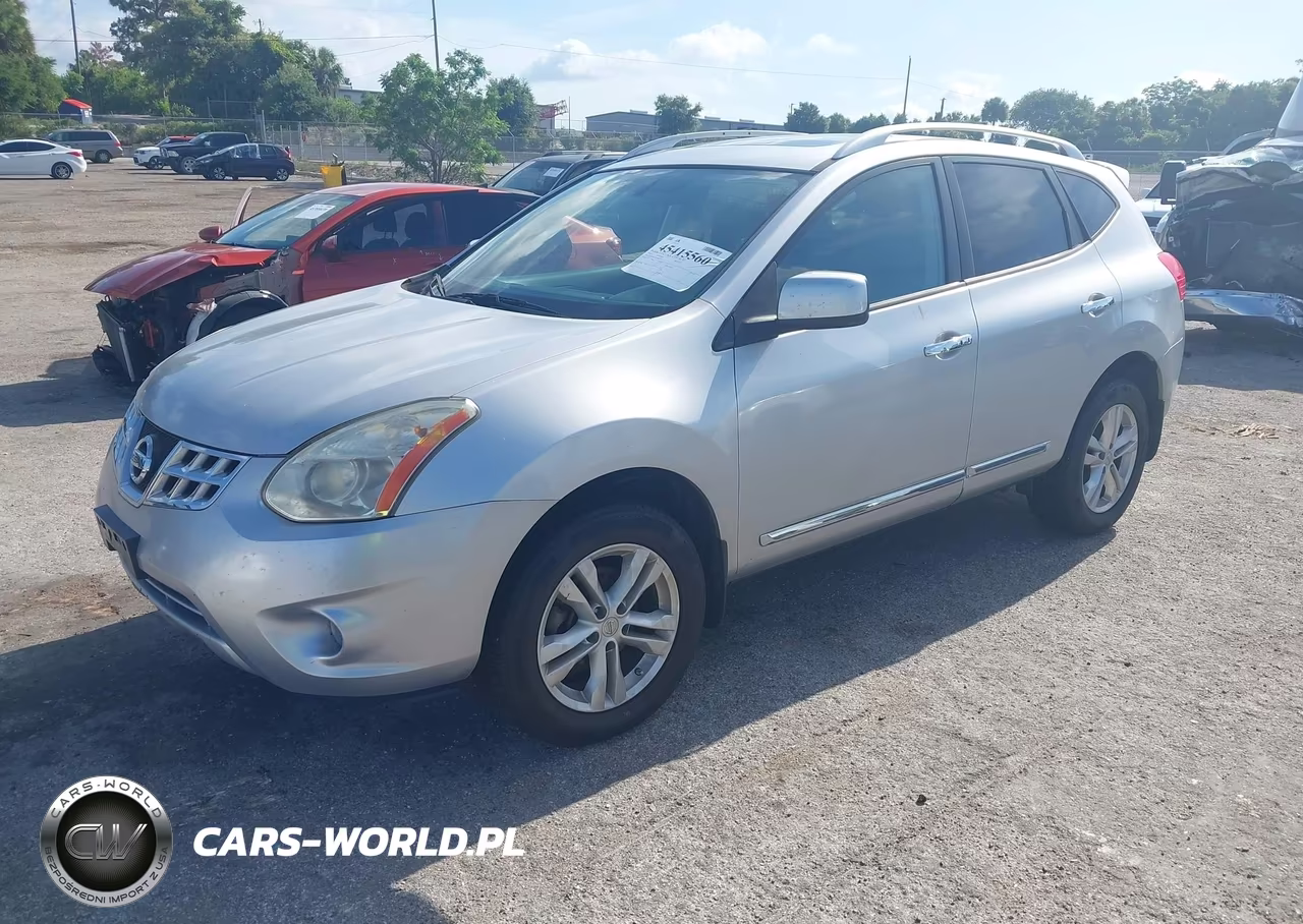 2013 Nissan Rogue Sv VIN:JN8AS5MV8DW621334 - 2