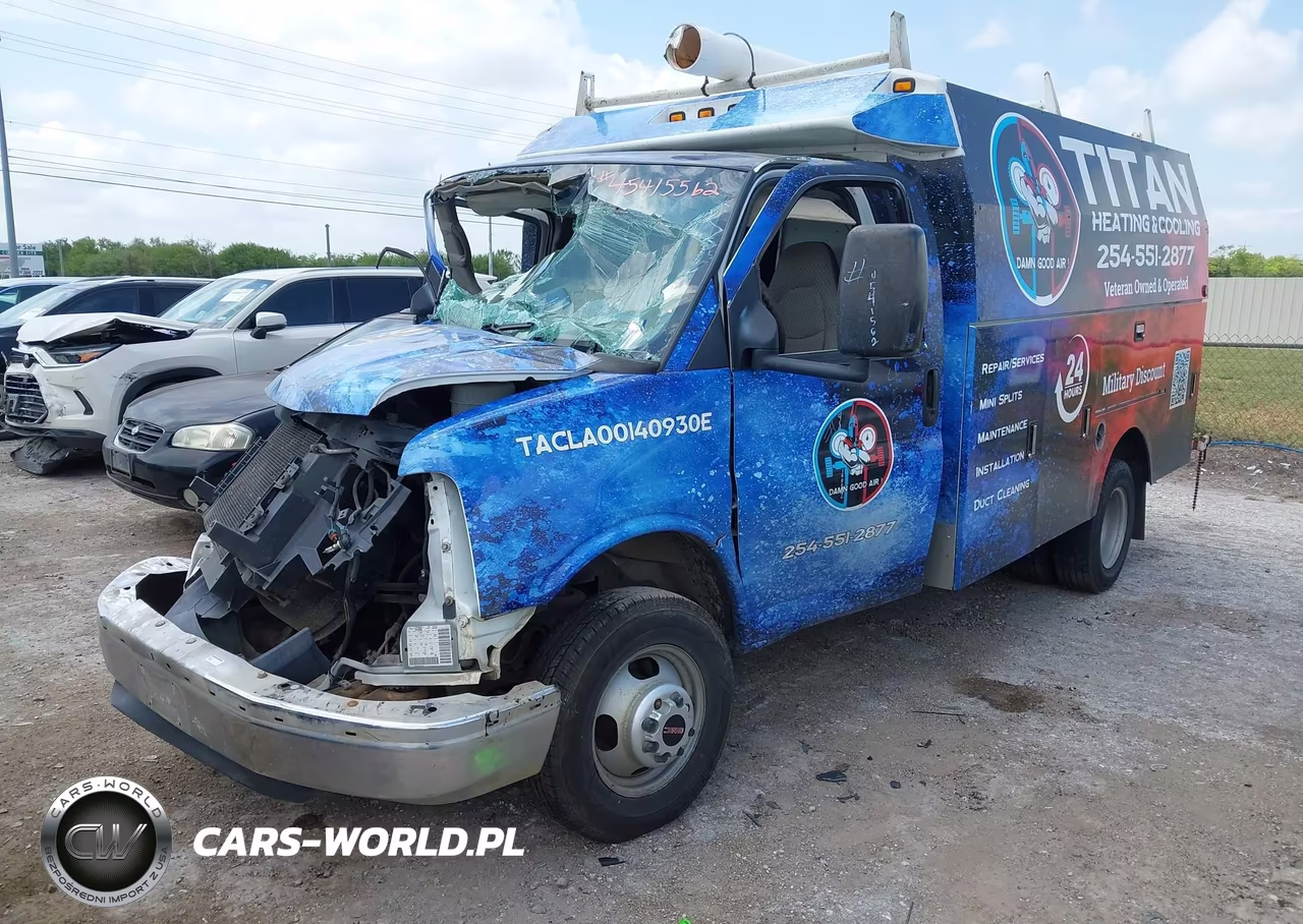2007 GMC Savana Cutaway Work Van VIN:1GDJG31U671139116 - 2