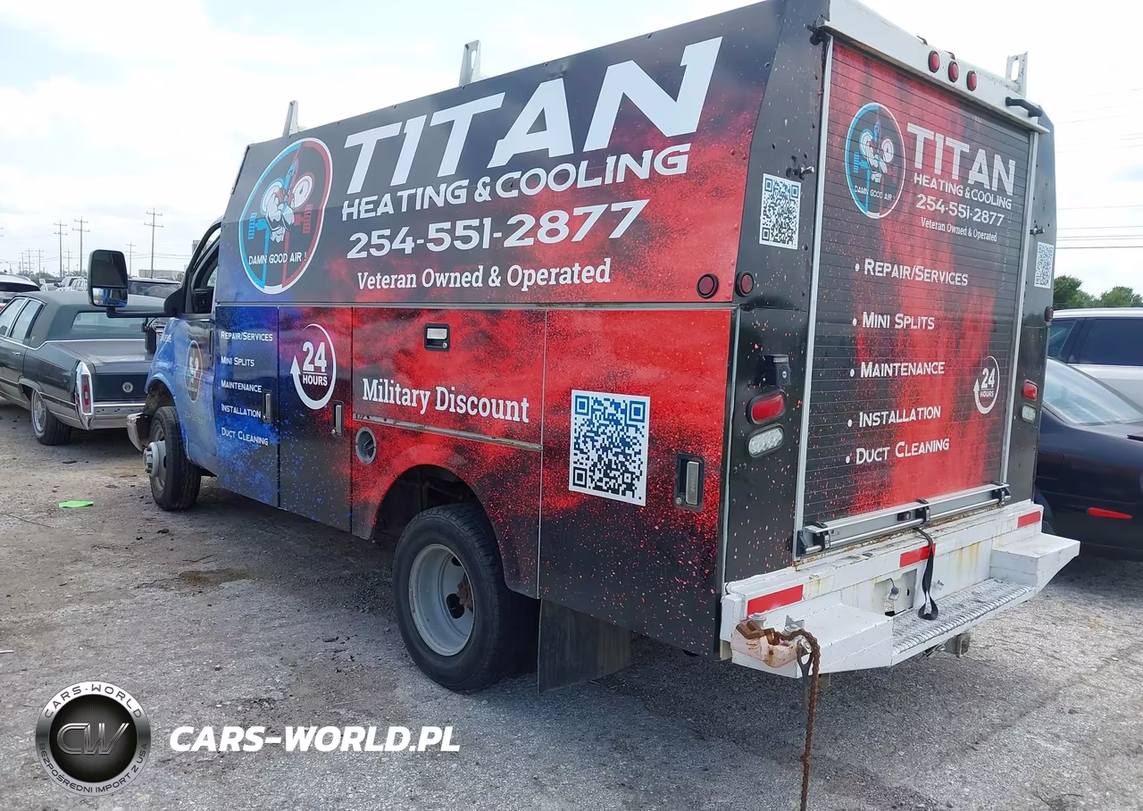 2007 GMC Savana Cutaway Work Van VIN:1GDJG31U671139116 - 3