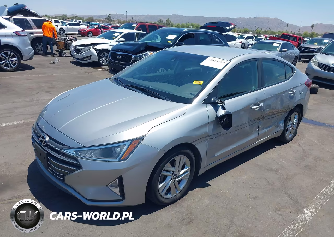 2020 Hyundai Elantra Sel VIN:5NPD84LF3LH573256 - 2