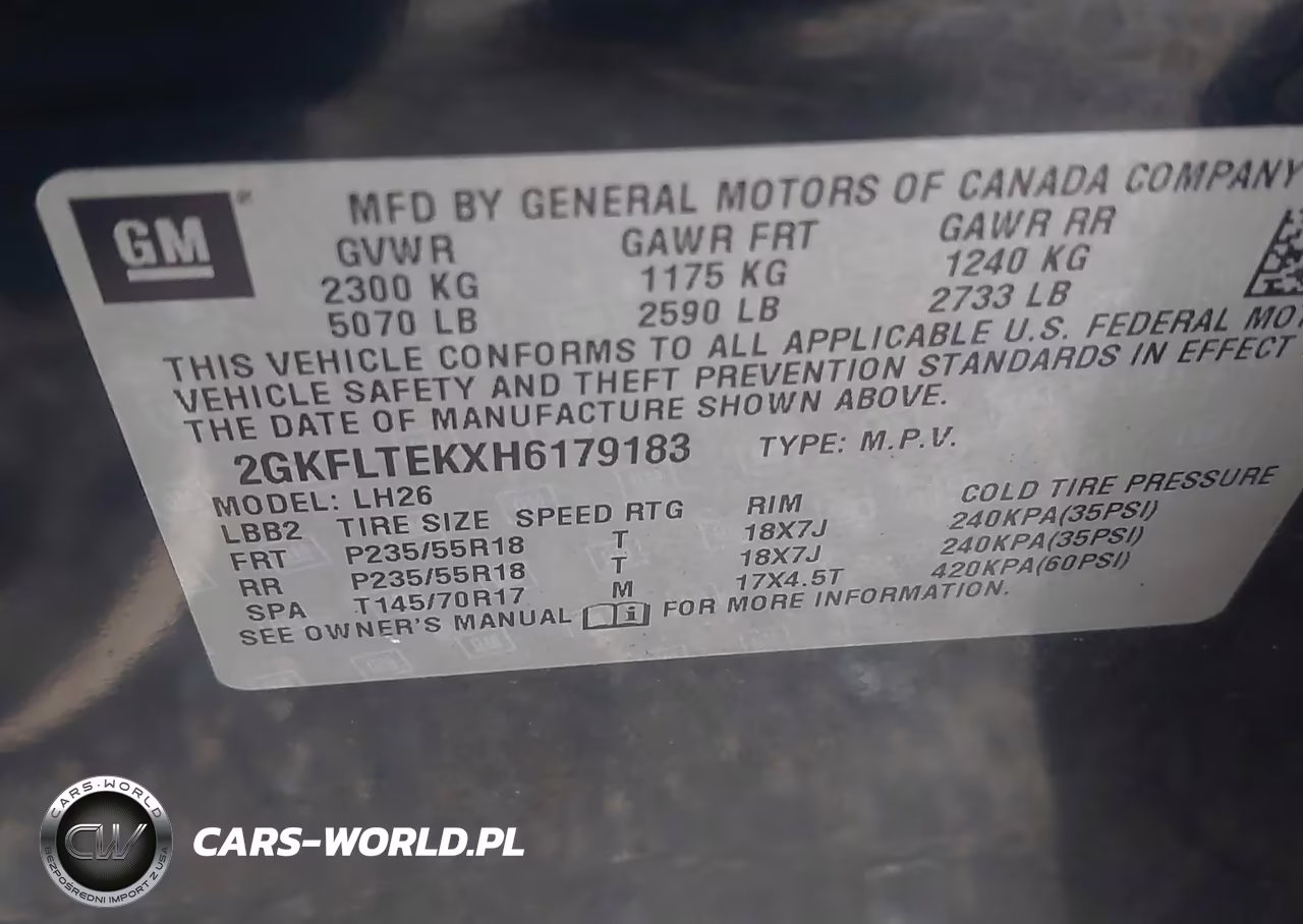 2017 GMC Terrain Sle-2 VIN:2GKFLTEKXH6179183 - 9