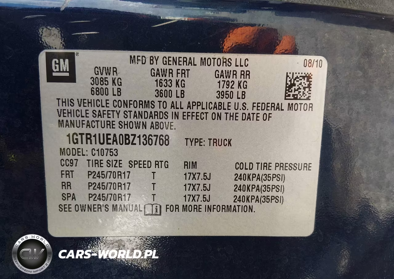 2011 GMC Sierra 1500 Sl VIN:1GTR1UEA0BZ136768 - 9