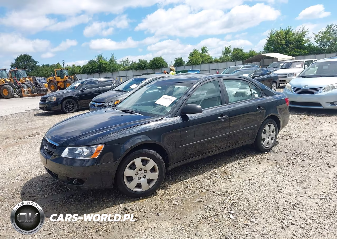 2008 Hyundai Sonata Gls VIN:5NPET46C68H337955 - 2