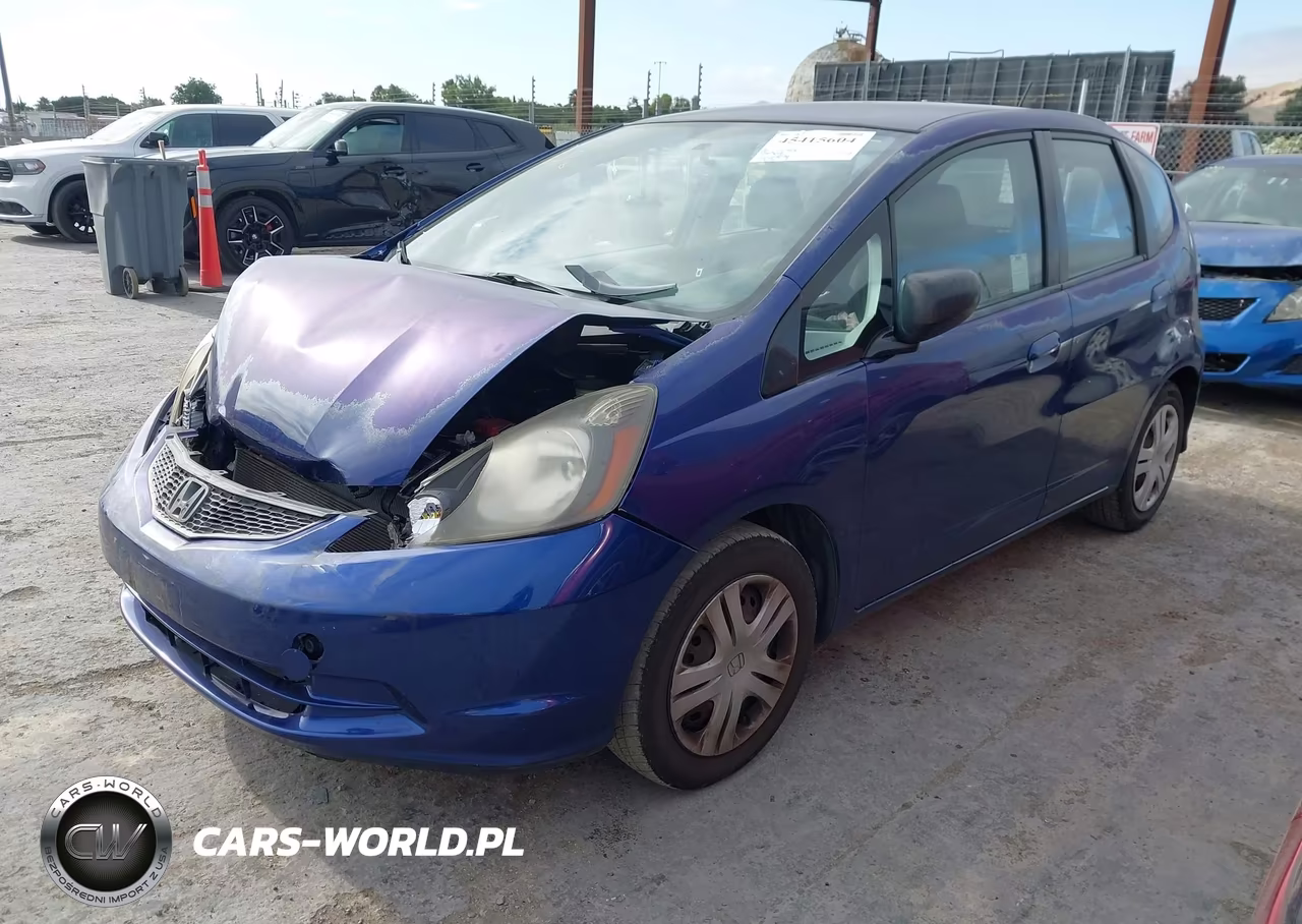 2010 Honda Fit VIN:JHMGE8G25AS016396 - 2