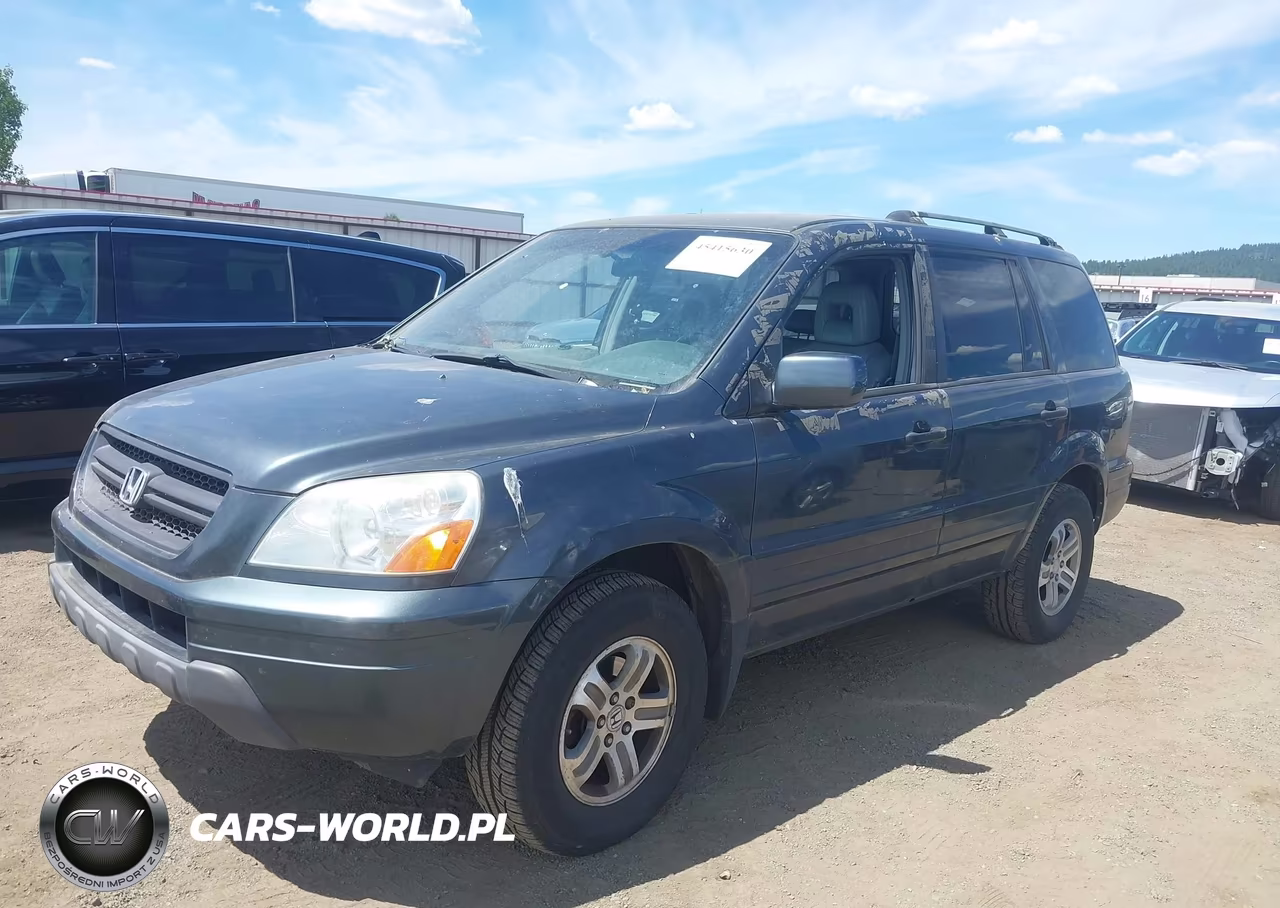 2003 Honda Pilot Ex-L VIN:2HKYF18593H601437 - 2